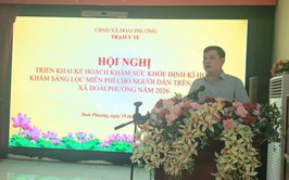 Triển khai kế hoạch khám sức khỏe toàn dân trên địa bàn xã Đoài Phương