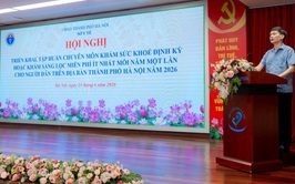 Phấn đấu 100% người dân thành phố được khám sức khoẻ định kỳ