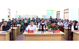 Xã Hát Môn: Giữ vững an ninh quốc phòng, thúc đẩy phát triển kinh tế - xã hội