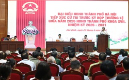 ĐẠI BIỂU HĐND THÀNH PHỐ HÀ NỘI - ĐƠN VỊ BẦU CỬ SỐ 21 TIẾP XÚC CỬ TRI TRƯỚC KỲ HỌP THƯỜNG LỆ GIỮA NĂM 2026