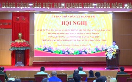 Thanh Trì nâng cao chất lượng công tác quân sự, quốc phòng địa phương