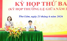 HĐND XÃ THƯ LÂM KHÓA II, NHIỆM KỲ 2026 – 2031 TỔ CHỨC KỲ HỌP THỨ BA ( KỲ HỌP THƯỜNG LỆ GIỮA NĂM 2026) 