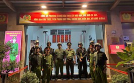Công an Phường Ô Chợ Dừa hiệp đồng tuần tra xuyên đêm