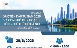 HÀ NỘI CHUẨN BỊ CÔNG BỐ QUY HOẠCH TỔNG THỂ THỦ ĐÔ TẦM NHÌN 100 NĂM VÀ TỔ CHỨC HỘI NGHỊ XÚC TIẾN ĐẦU TƯ NĂM 2026