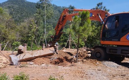 XÃ KIM ANH TỔ CHỨC CƯỠNG CHẾ CÔNG TRÌNH VI PHẠM TẠI THÔN LÂM TRƯỜNG  VÀ THÔN PHÚ NINH