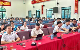 BAN CHẤP HÀNH ĐẢNG BỘ XÃ KIM ANH TỔ CHỨC HỘI NGHỊ LẦN THỨ 12 KHÓA I, NHIỆM KỲ 2025-2030