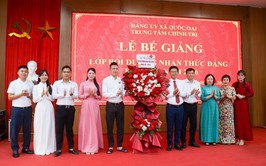 154 học viên được cấp chứng chỉ hoàn thành chương trình Bồi dưỡng nhận thức về Đảng khóa III năm 2026