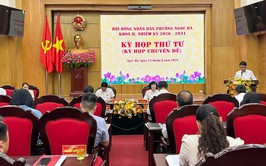 HĐND phường Ngọc Hà thông qua Nghị quyết sắp xếp, đặt tên tổ dân phố