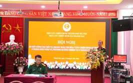Hội CCB xã sơ kết công tác Hội và phong trào thi đua 