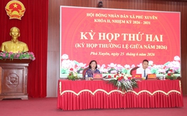 Bế mạc kỳ họp thứ hai HĐND xã Phú Xuyên (kỳ họp thường lệ giữa năm 2026) khóa II, nhiệm kỳ 2026 – 2031