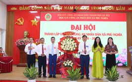 Đại hội thành lập Hội Cựu Công an nhân dân xã Phú Nghĩa nhiệm kỳ 2026 – 2031 thành công tốt đẹp