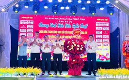 Làng Kỳ Úc phát huy sức mạnh đại đoàn kết toàn dân, xây dựng quê hương văn minh, giàu đẹp