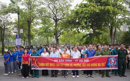 Xã Vân Đình hưởng ứng Tháng hành động phòng, chống ma túy năm 2026 và phát động Giải chạy phong trào “Chung một quyết tâm xây dựng xã, phường, đặc khu không ma túy”