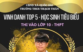 TRƯỜNG THCS THẠCH THÁN VINH DANH HỌC SINH ĐẠT THÀNH TÍCH XUẤT SẮC TRONG KỲ THI VÀO LỚP 10 NĂM HỌC 2026–2027
