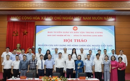 Chăm sóc người cao tuổi nhằm thích ứng với già hóa dân số từ tuyến y tế cơ sở