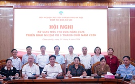 Cụm thi đua số VIII Hội Người cao tuổi thành phố Hà Nội ký giao ước thi đua năm 2026
