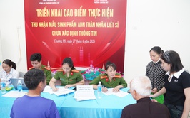 Phường Chương Mỹ tổ chức thu nhận mẫu ADN thân nhân liệt sĩ chưa xác định thông tin