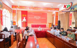 Xã Kiều Phú tổ chức luyện tập chuẩn bị cho khai mạc Diễn tập tác chiến trong khu vực phòng thủ xã năm 2026