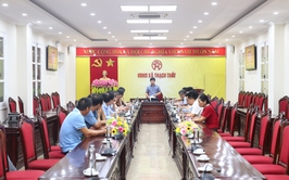 THẠCH THẤT QUYẾT LIỆT GIẢI QUYẾT CÁC ĐIỂM NGHẼN TRONG QUẢN LÝ ĐÔ THỊ VÀ CỤM CÔNG NGHIỆP KIM QUAN