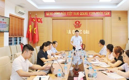 XÃ QUỐC OAI HỌP KIỂM ĐIỂM TIẾN ĐỘ GIẢI PHÓNG MẶT BẰNG CÁC DỰ ÁN TRỌNG ĐIỂM TRÊN ĐỊA BÀN