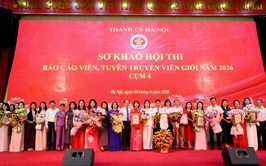 Phường Hà Đông: Sôi nổi vòng sơ khảo hội thi Báo cáo viên, tuyên truyền viên giỏi cụm 4 năm 2026