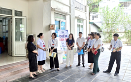 BAN VĂN HÓA - XÃ HỘI HĐND PHƯỜNG VIỆT HƯNG Khảo sát công tác quản lý và sử dụng các điểm y tế trên địa bàn phường