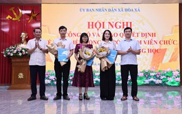 XÃ HÒA XÁ CÔNG BỐ CÁC QUYẾT ĐỊNH ĐIỀU ĐỘNG, BỔ NHIỆM CÁN BỘ QUẢN LÝ TRƯỜNG HỌC