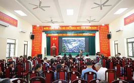 Hội nghị lấy ý kiến cơ quan, tổ chức, cá nhân và cộng đồng dân cư về đồ án: Quy hoạch tổng thể mặt bằng tỷ lệ 1/500 và phương án kiến trúc dự án: Xây dựng trường THPT