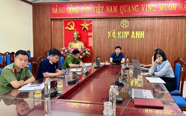 XÃ KIM ANH THAM GIA TẬP HUẤN KỸ NĂNG VẬN HÀNH, VIẾT TIN, BÀI VÀ ĐĂNG TẢI THÔNG TIN TRÊN CÁC NỀN TẢNG TRUYỀN THÔNG CƠ SỞ
