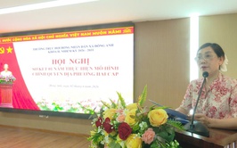 HĐND xã Đông Anh sơ kết 1 năm thực hiện mô hình chính quyền địa phương 02 cấp