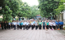 QUỐC OAI RA QUÂN TỔNG VỆ SINH MÔI TRƯỜNG HƯỞNG ỨNG NGÀY MÔI TRƯỜNG THẾ GIỚI NĂM 2026