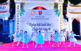 Sôi nổi các hoạt động hè tại liên chi đoàn khu vực Hạ Mỗ