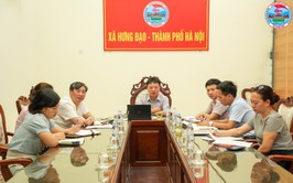 XÃ HƯNG ĐẠO THAM DỰ HỘI NGHỊ TRỰC TUYẾN TRIỂN KHAI CÁC NHIỆM VỤ TRỌNG TÂM CỦA THÀNH PHỐ HÀ NỘI