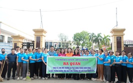 Chuyên Mỹ tổ chức Lễ phát động phong trào “Toàn dân chung tay bảo vệ môi trường, vì Thủ đô xanh - sạch - đẹp”