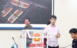 THẠCH THẤT: 31 HỘ DÂN BỐC THĂM VỊ TRÍ ĐẤT TÁI ĐỊNH CƯ DỰ ÁN ĐƯỜNG TỈNH 420 