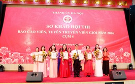 Phường Phương Liệt ghi dấu ấn tại Vòng Sơ khảo Hội thi Báo cáo viên, tuyên truyền viên giỏi thành phố Hà Nội năm 2026