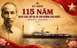 Kỷ niệm 115 năm ngày Bác Hồ ra đi tìm đường cứu nước