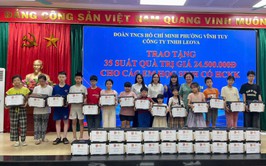 “Lớp học Chắp cánh ước mơ” lan tỏa yêu thương tới thiếu nhi phường Vĩnh Tuy