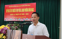 Tổ đại biểu đơn vị bầu cử số 5 HĐND phường Đông Ngạc tiếp xúc cử tri trước kỳ họp thường lệ giữa năm 2026