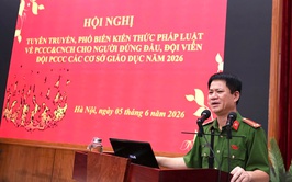 Phổ biến kiến thức PCCC&CNCH tại các cơ sở giáo dục