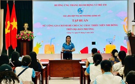 Thiếu niên nhi đồng phường Giảng Võ hào hứng tham gia lớp nữ công gia chánh dịp hè 2026 