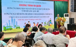 Phường Vĩnh Tuy ra quân hưởng ứng phong trào bảo vệ môi trường