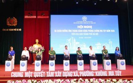 XÃ ỨNG HOÀ THAM DỰ HỘI NGHỊ TRỰC TUYẾN RA QUÂN HƯỞNG ỨNG THÁNG HÀNH ĐỘNG PHÒNG, CHỐNG MA TÚY NĂM 2026
