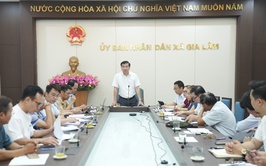 UBND xã Gia Lâm họp triển khai chủ trương và dự kiến phương án thành lập các tổ dân phố trong Khu đô thị Gia Lâm – Vinhomes Ocean Park
