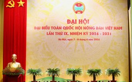 600 đại biểu dự Đại hội lần thứ IX Hội Nông dân Việt Nam