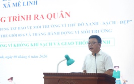 XÃ MÊ LINH TỔ CHỨC CHƯƠNG TRÌNH RA QUÂN HƯỞNG ỨNG PHONG TRÀO 