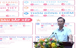 Xã Mỹ Đức dự kiến sắp xếp từ 35 thôn xuống còn 17 thôn