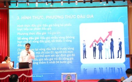 XÃ CỔ ĐÔ TỔ CHỨC PHIÊN ĐẤU GIÁ QUYỀN SỬ DỤNG ĐẤT Ở TẠI THÔN LA THIỆN