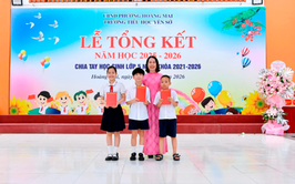 Trường Tiểu học Yên Sở long trọng tổ chức Lễ Tổng kết năm học 2025 - 2026 và chia tay học sinh khối 5 niên khoán 2021 - 2026