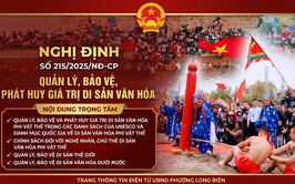 Nghị định số 215/2025/NĐ-CP về quản lý, bảo vệ và phát huy giá trị di sản văn hóa phi vật thể